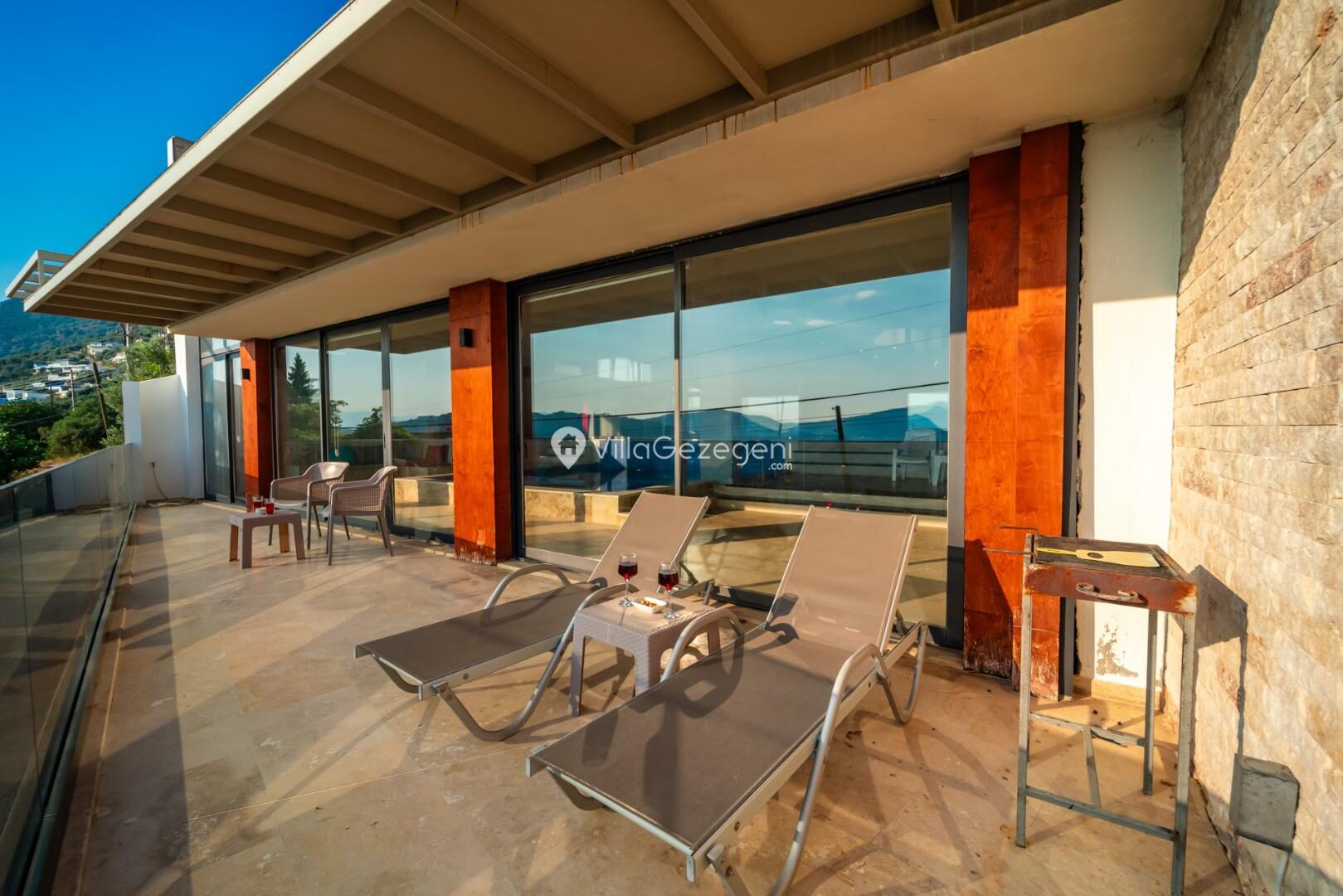 Villa Retro Duo – Kördere kiralık villa