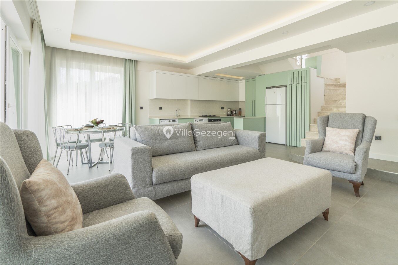 Villa Kanyon Rose – Yarımada kiralık villa
