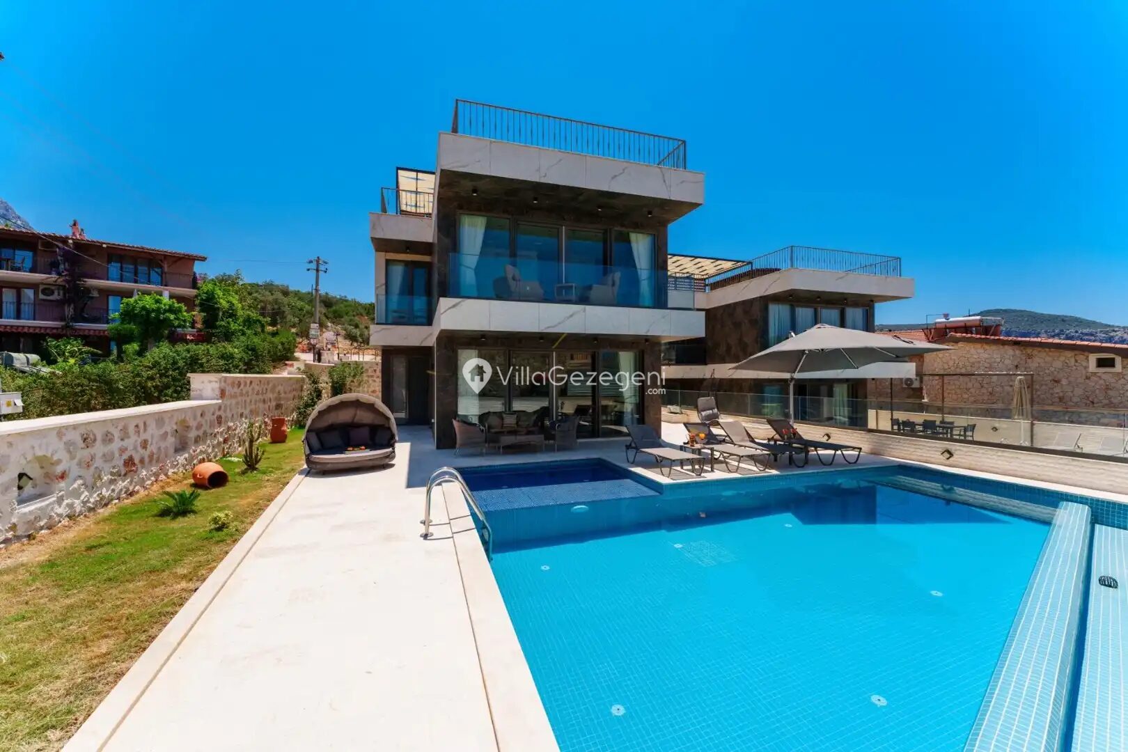Villa Puan 1 Havuz 6 – Kaş kiralık villa