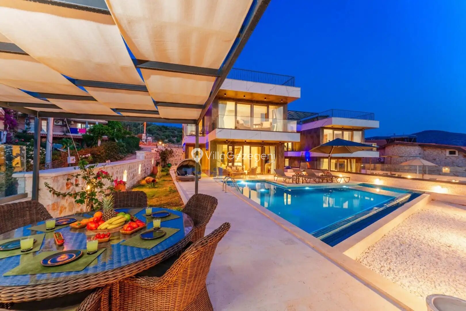 Villa Puan 1 Havuz 10 – Kaş kiralık villa