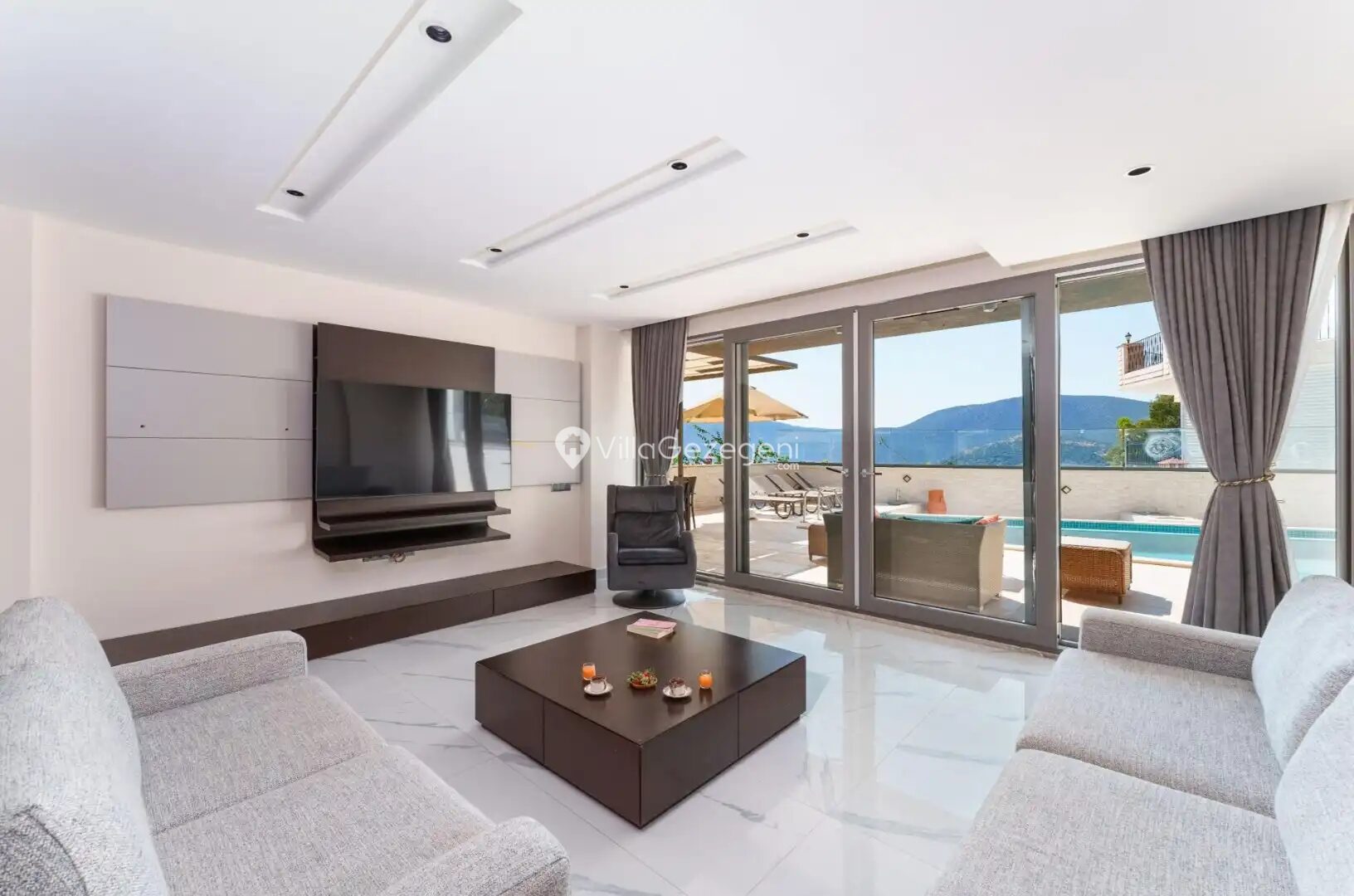 Villa Puan 1 Salon 2 – Kaş kiralık villa
