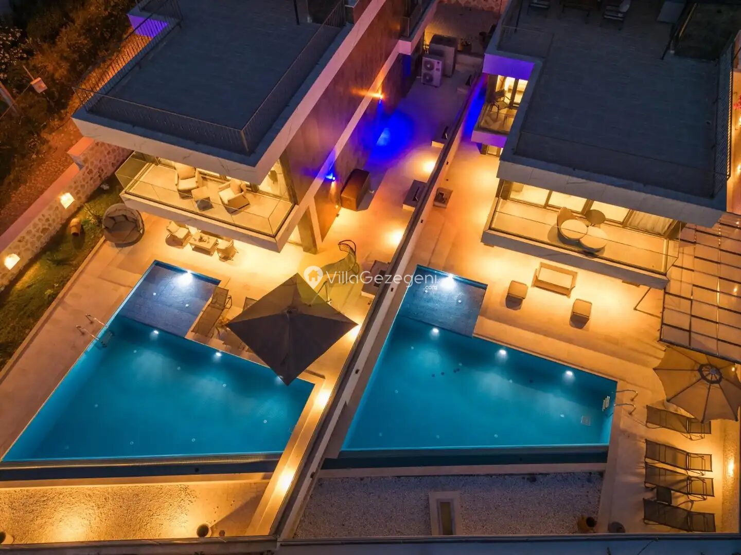 Villa Puan 2 Drone / hava çekimi – Kaş kiralık villa