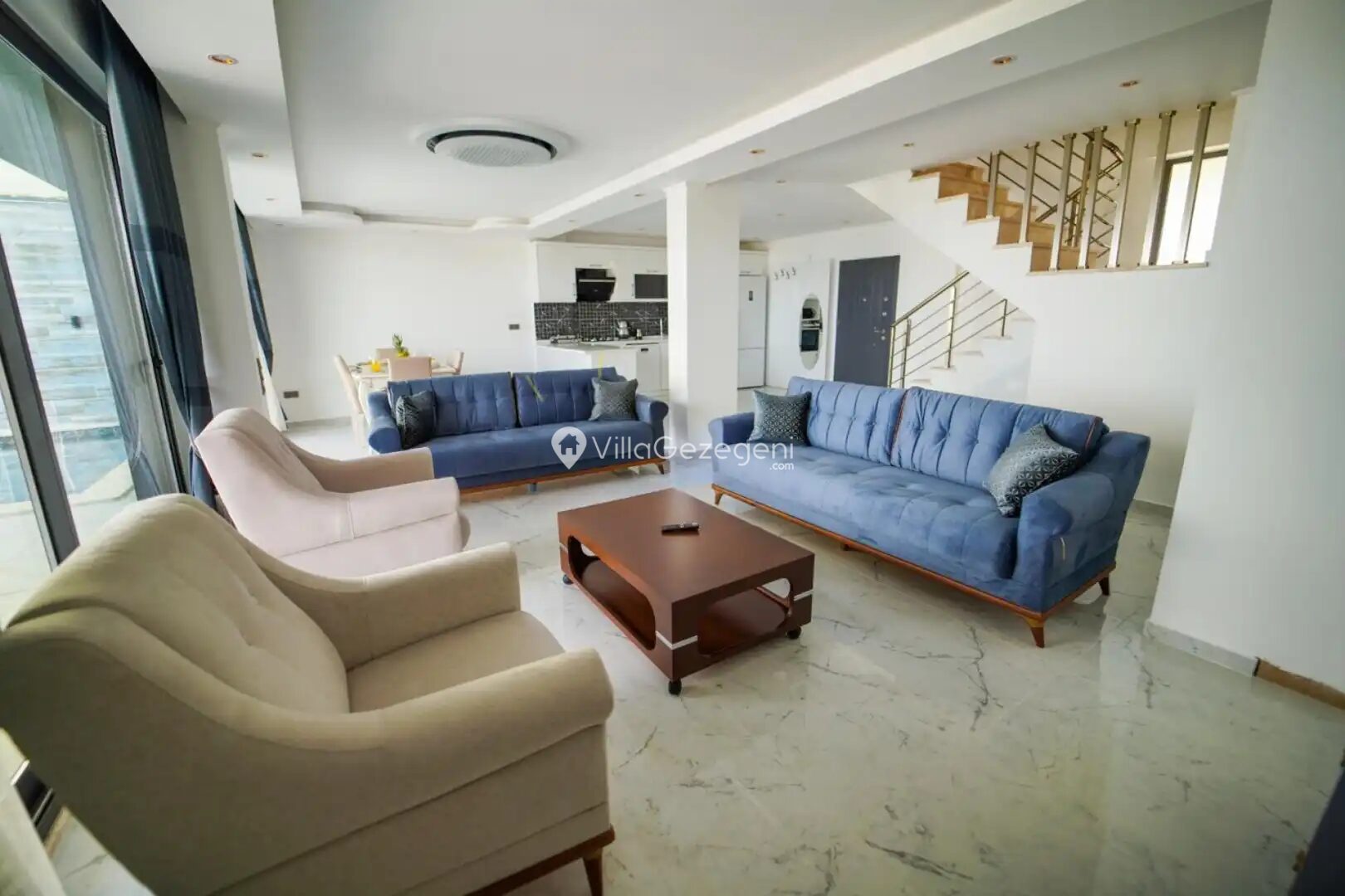 Villa Puan 3 Salon 1 – Kaş kiralık villa