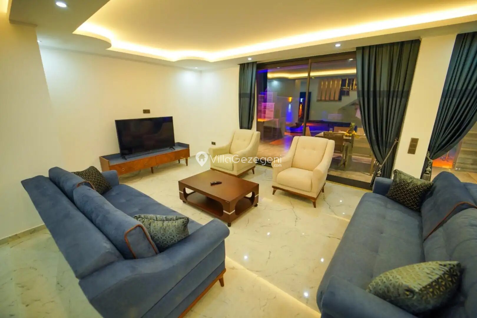 Villa Puan 3 Salon 4 – Kaş kiralık villa