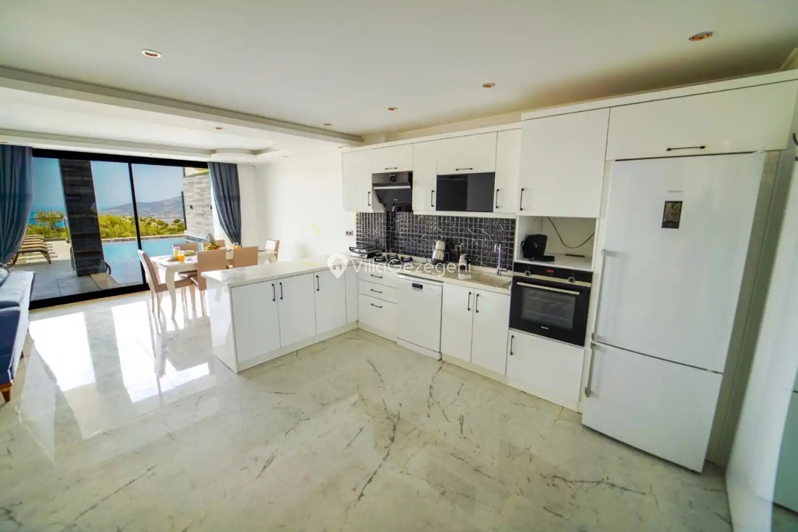 Villa Puan 3 Mutfak – Kaş kiralık villa