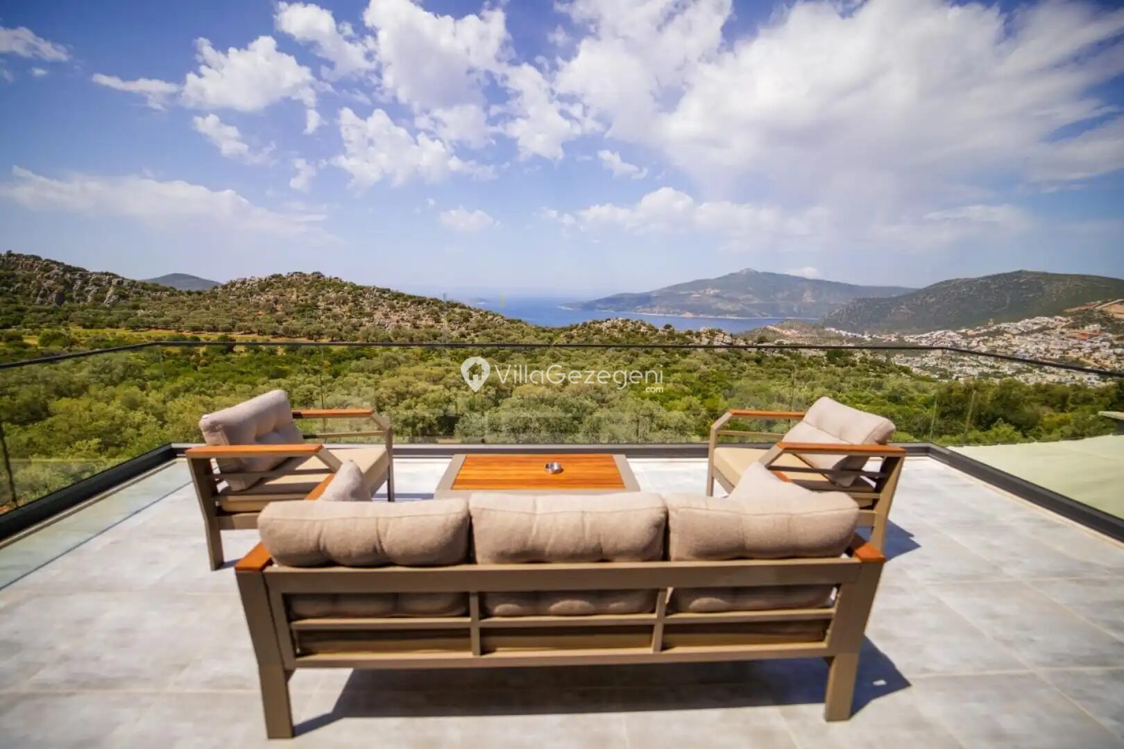 Villa Puan 3 Bahçe / teras – Kaş kiralık villa