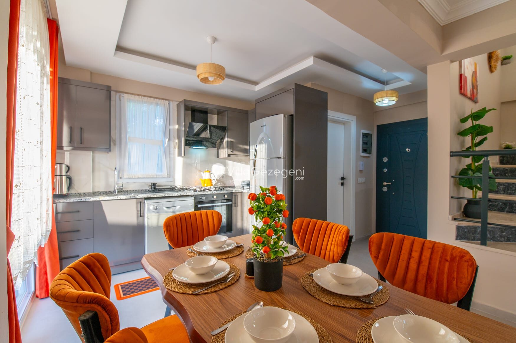 Villa Kalipso 1 Yemek alanı 2 – Ölüdeniz kiralık villa