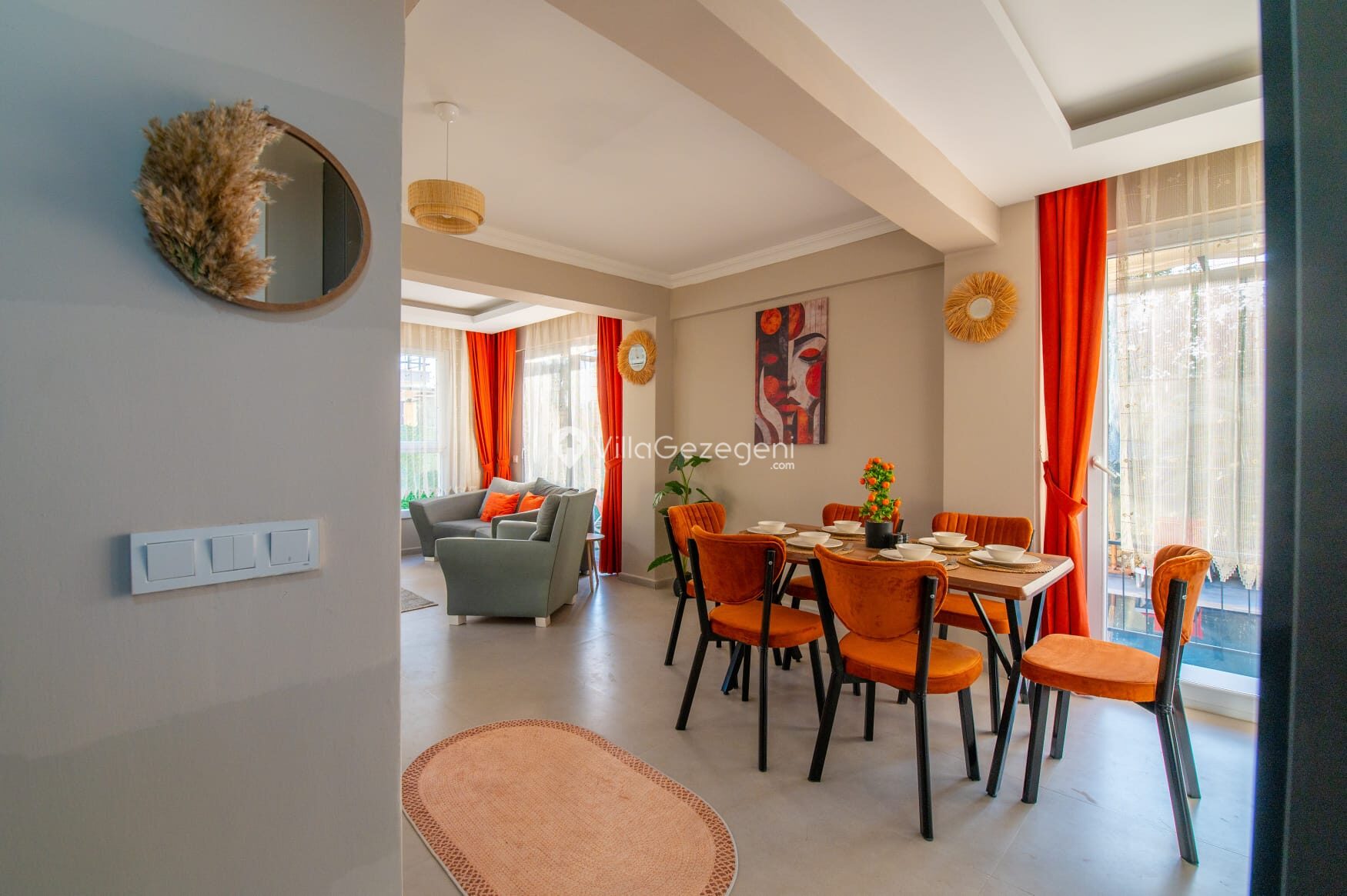 Villa Kalipso 1 Yemek alanı 1 – Ölüdeniz kiralık villa