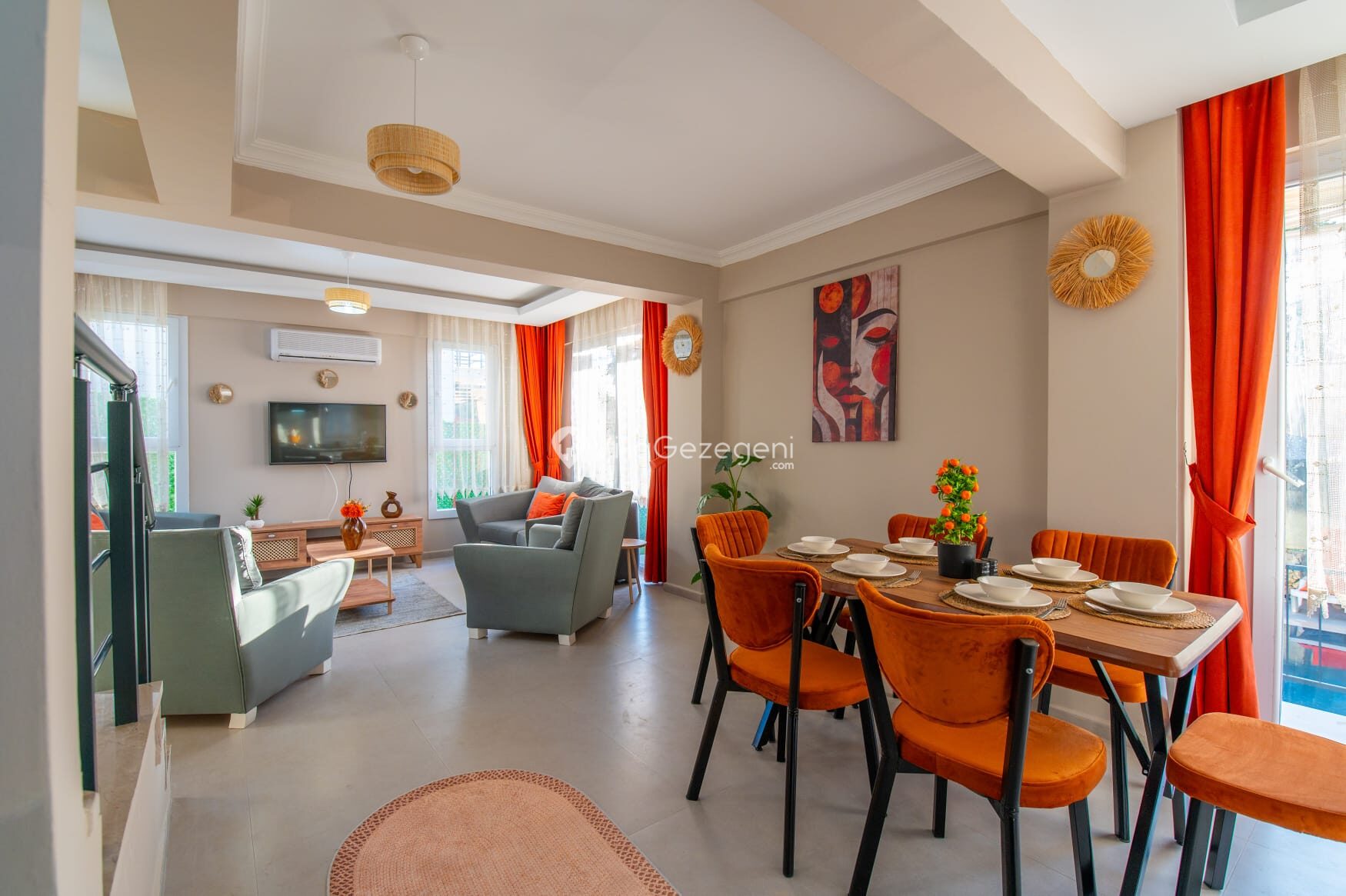 Villa Kalipso 1 Yemek alanı 6 – Ölüdeniz kiralık villa