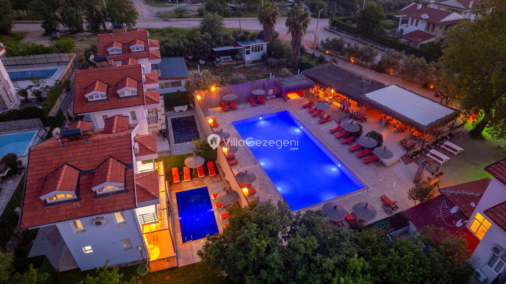 Villa Kalipso 1 Drone / hava çekimi 1 – Ölüdeniz kiralık villa