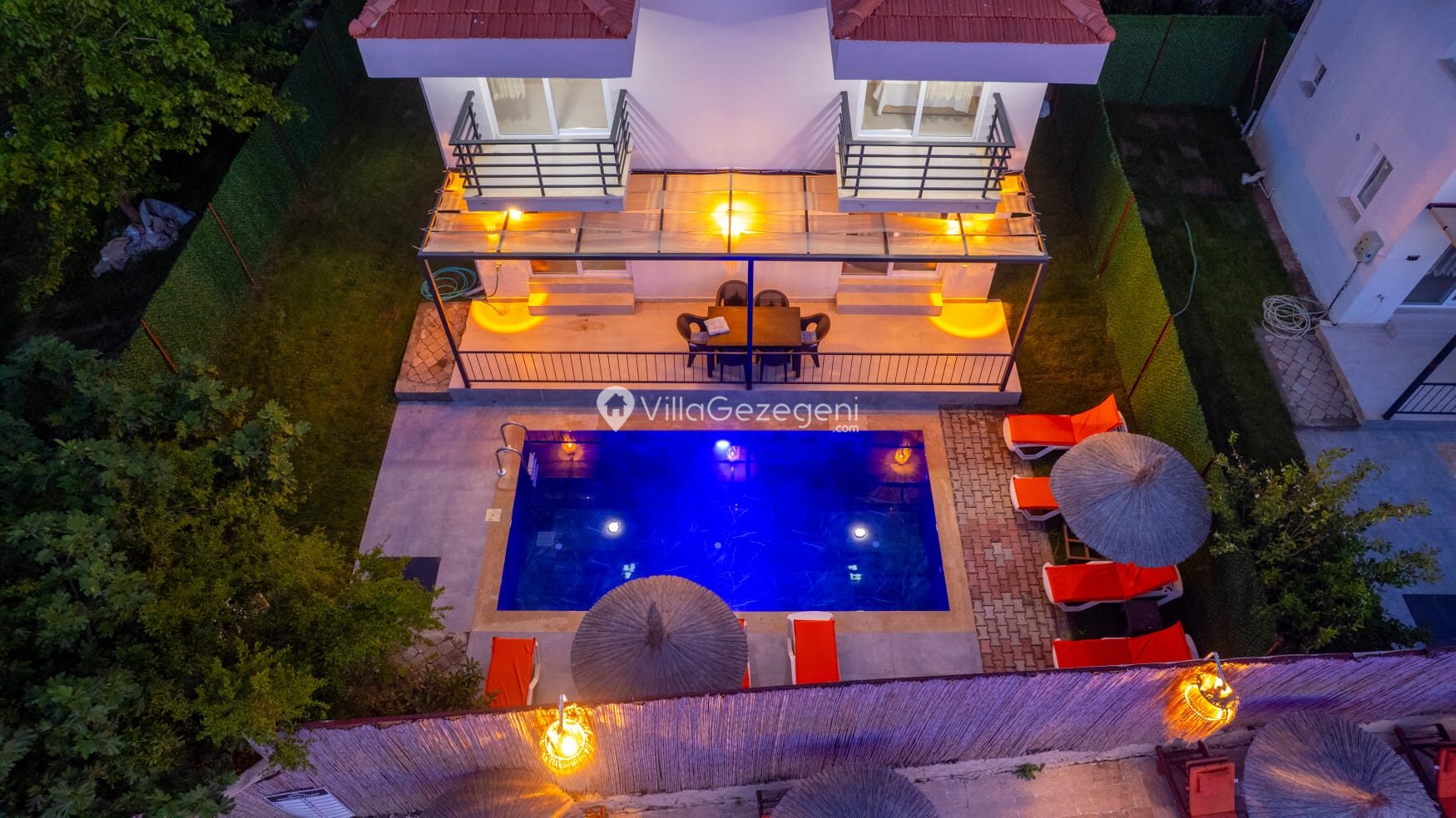 Villa Kalipso 1 Drone / hava çekimi 2 – Ölüdeniz kiralık villa