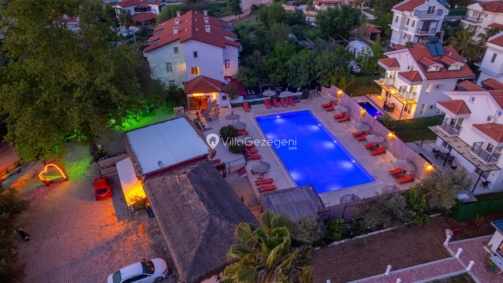 Villa Kalipso 1 Drone / hava çekimi 5 – Ölüdeniz kiralık villa
