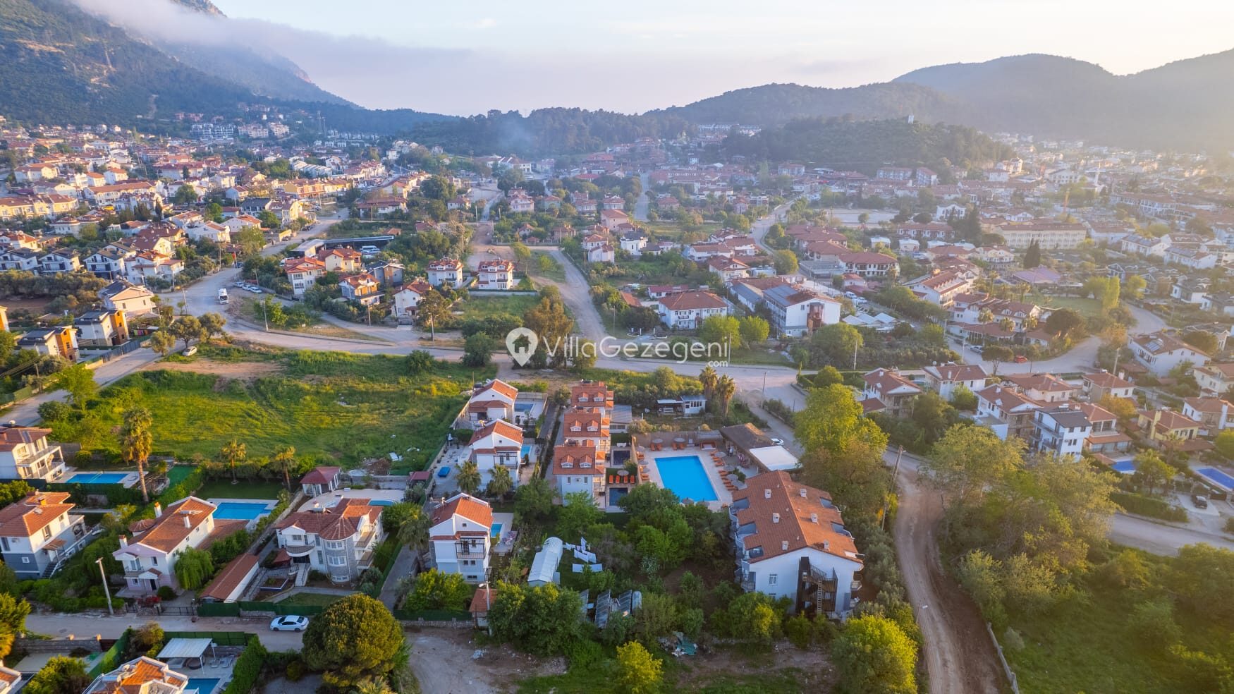 Villa Kalipso 1 Drone / hava çekimi 6 – Ölüdeniz kiralık villa