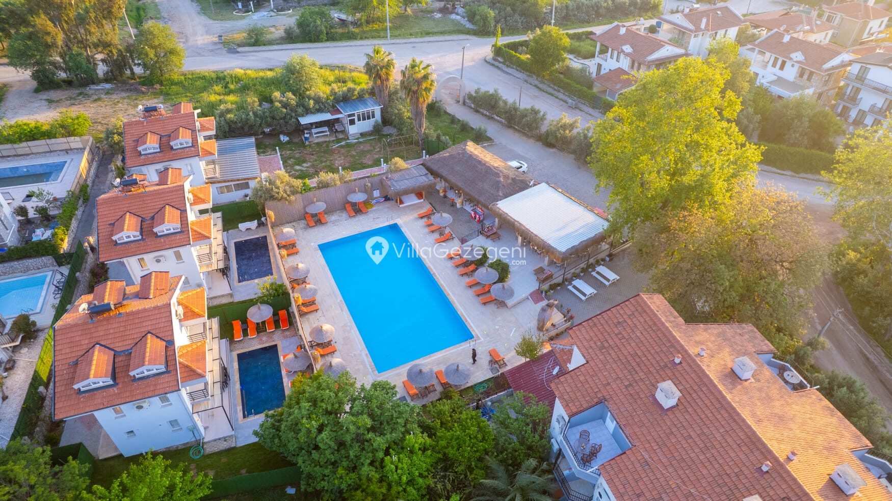 Villa Kalipso 1 Drone / hava çekimi 8 – Ölüdeniz kiralık villa