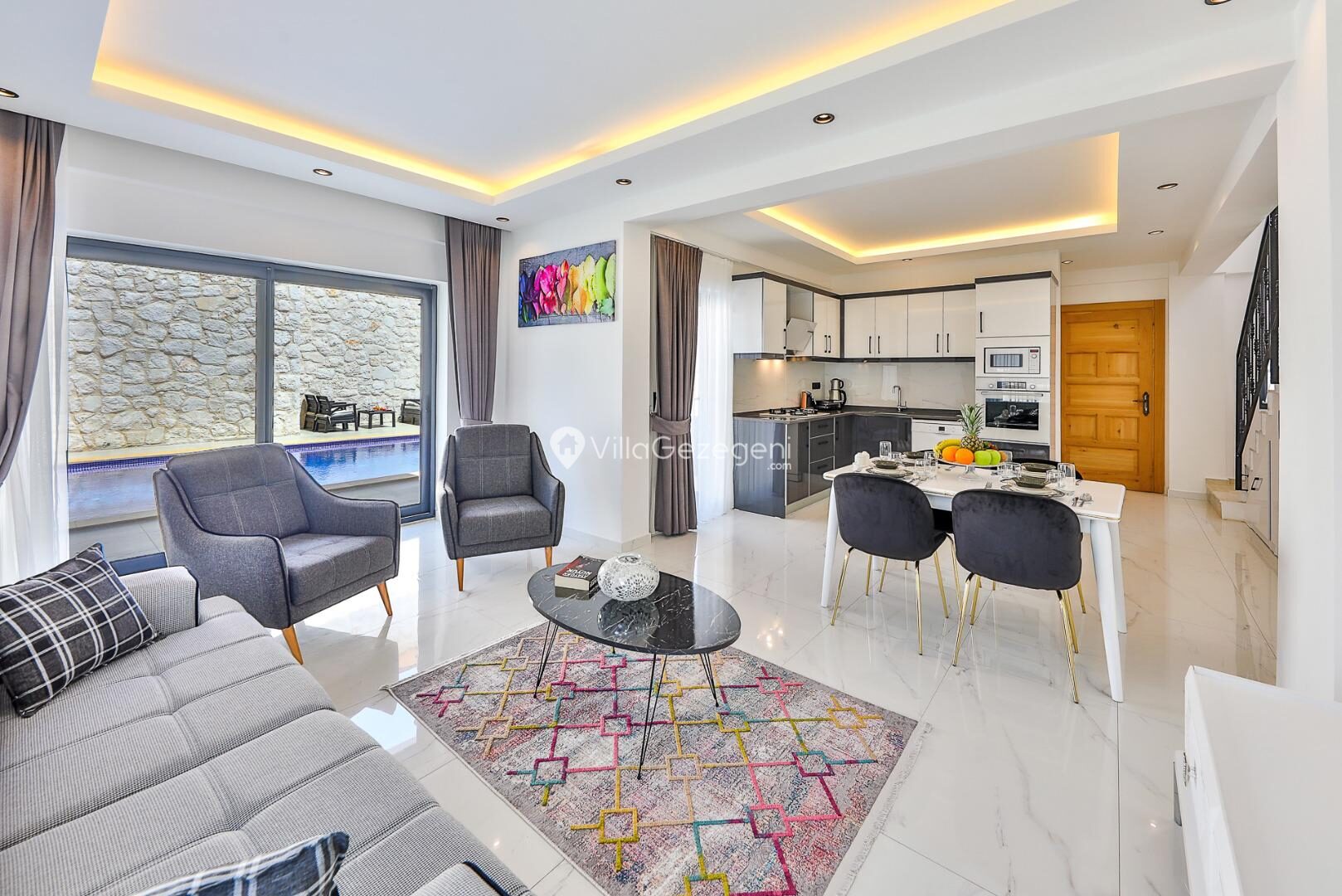 Villa Kaşlı 2 – Çukurbağ kiralık villa