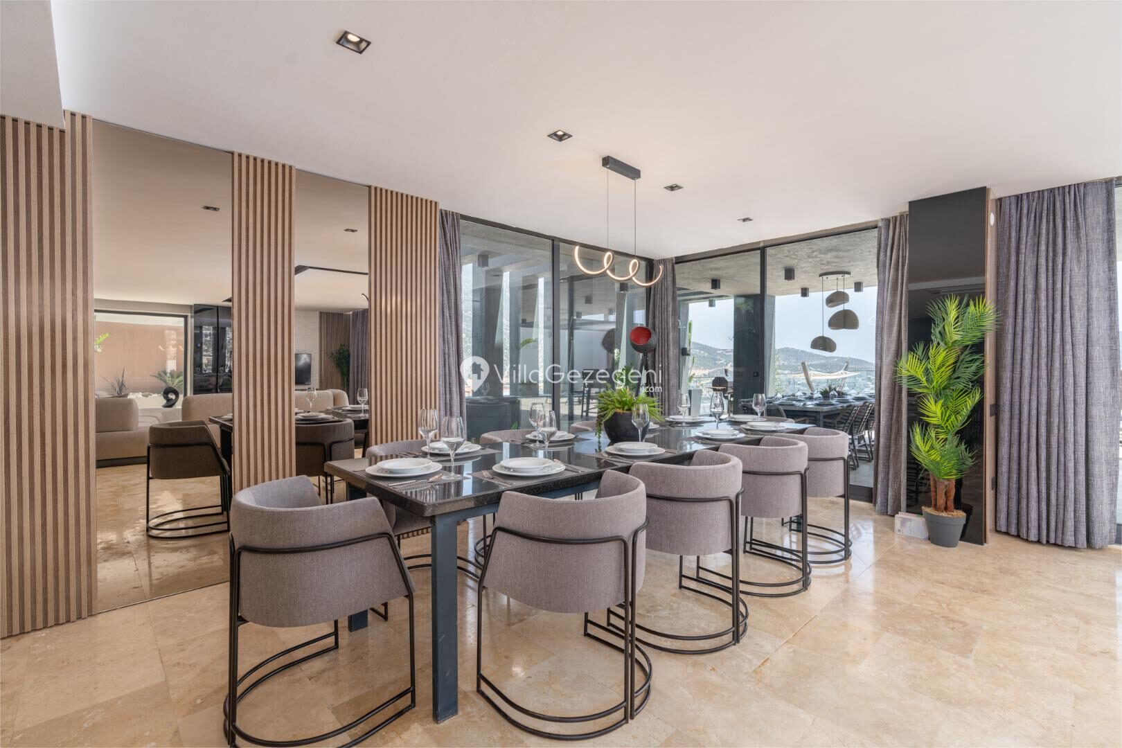 Villa Buse Duo Yemek alanı 3 – Ortaalan kiralık villa