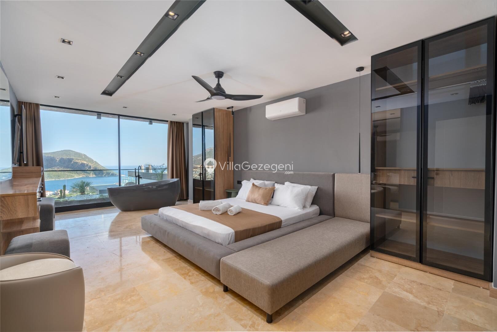 Villa Buse Duo Yatak odası 1 – Ortaalan kiralık villa