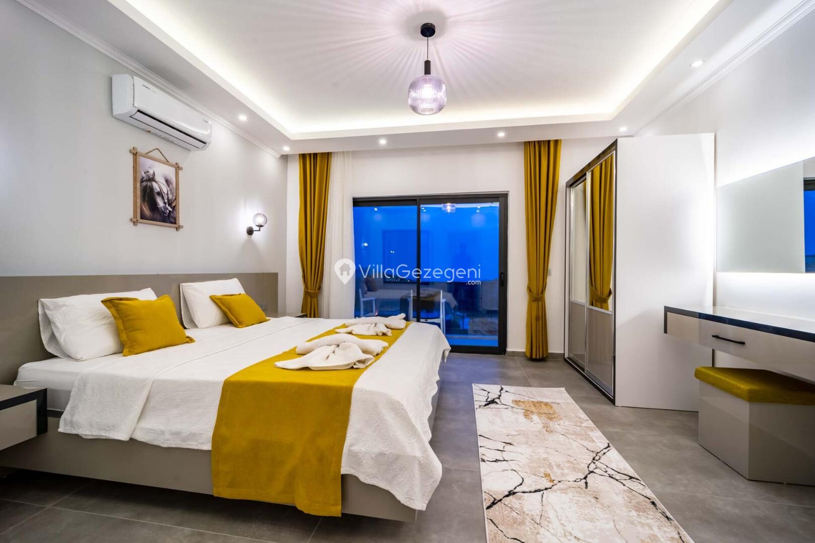 Villa Ediz Kördere Yatak odası 5 – Kördere kiralık villa