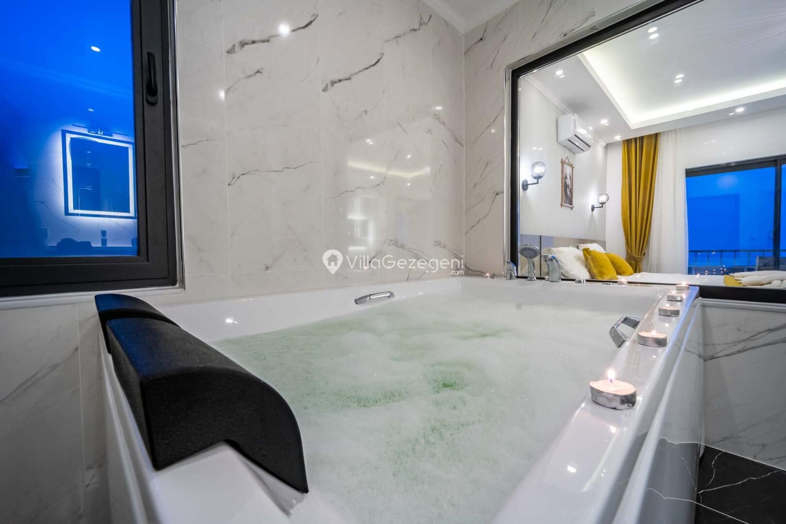 Villa Ediz Kördere Jakuzi / sauna / hamam 1 – Kördere kiralık villa