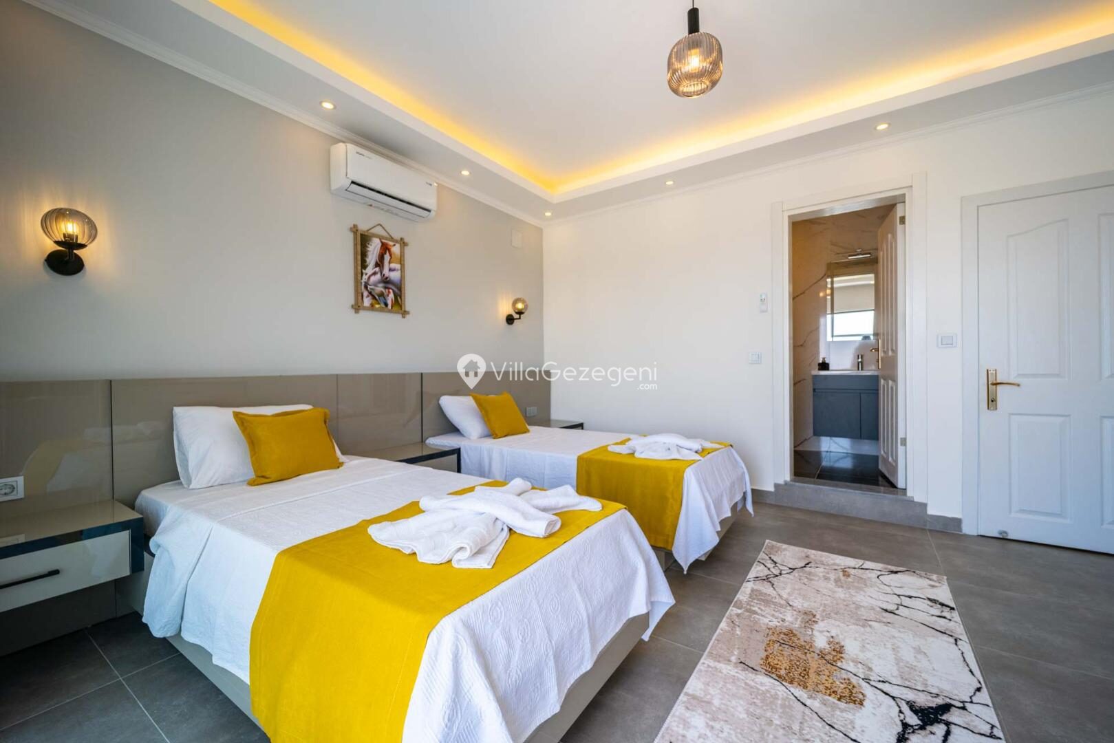 Villa Ediz Kördere Yatak odası 7 – Kördere kiralık villa