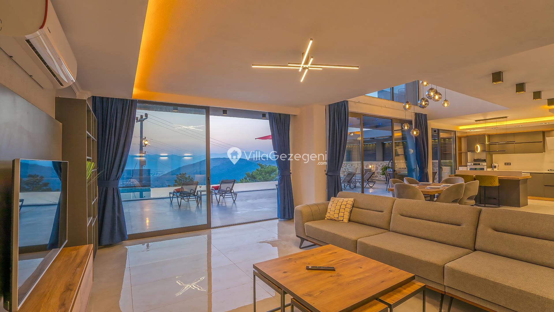 Villa Hedef Salon 1 – Akbel kiralık villa