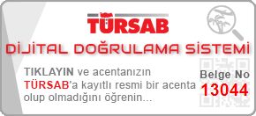 TÜRSAB Dijital Doğrulama Sistemi, belge no 13044