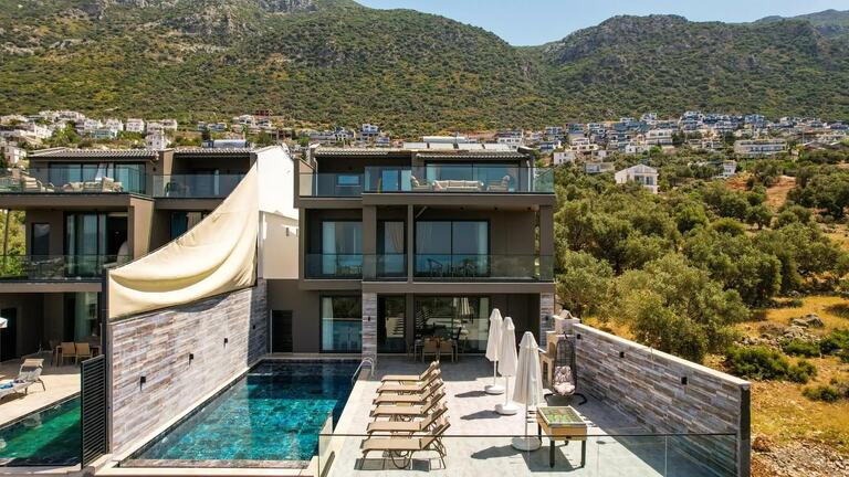 Villa Puan 3 Dış cephe 1 – Kaş kiralık villa