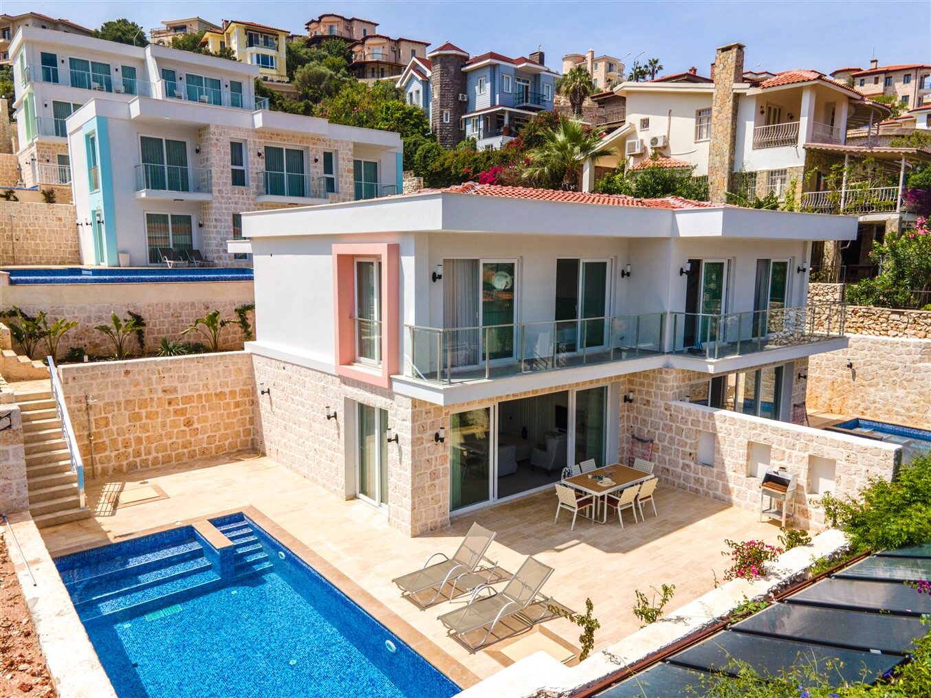 Villa Kanyon Rose – Yarımada kiralık villa