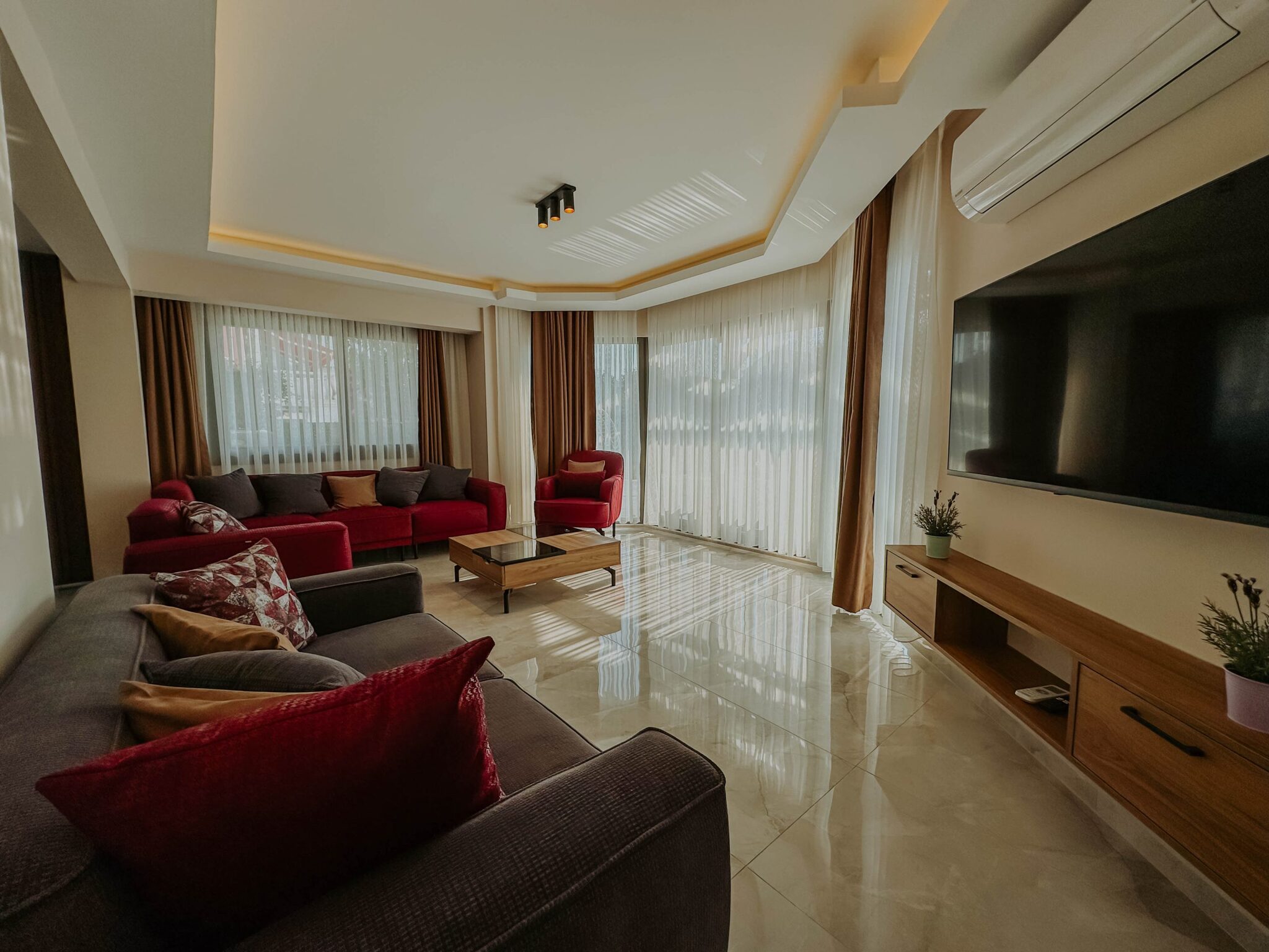 Villa Devin Ovacık Salon 2 – Ovacık kiralık villa