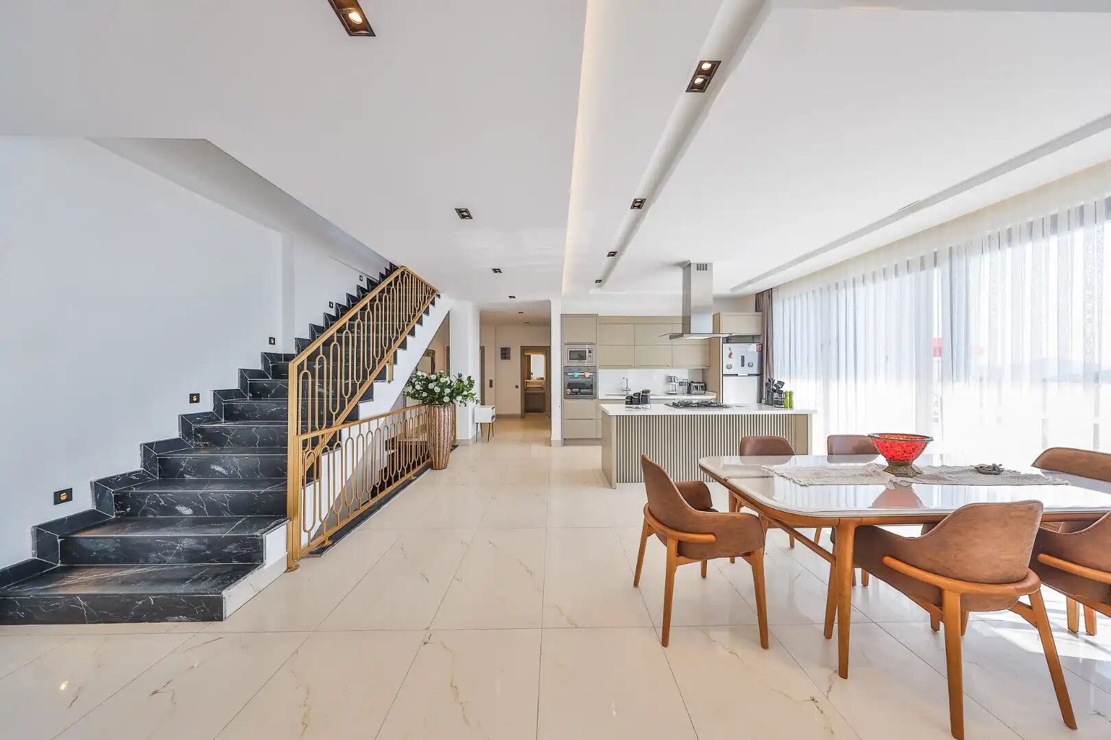 Villa Puan 4 Yemek alanı 1 – Kaş kiralık villa