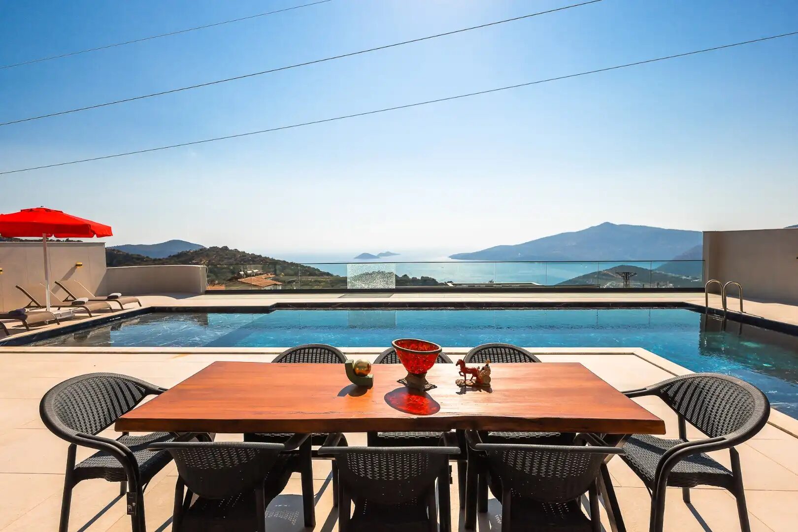 Villa Puan 4 Yemek alanı 4 – Kaş kiralık villa