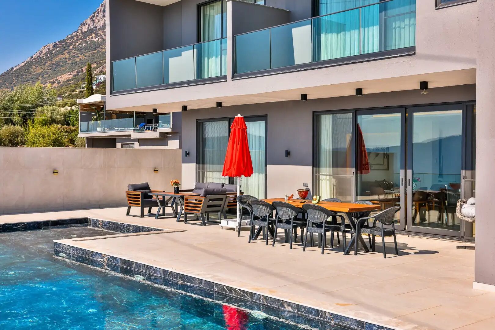 Villa Puan 4 Dış cephe 1 – Kaş kiralık villa