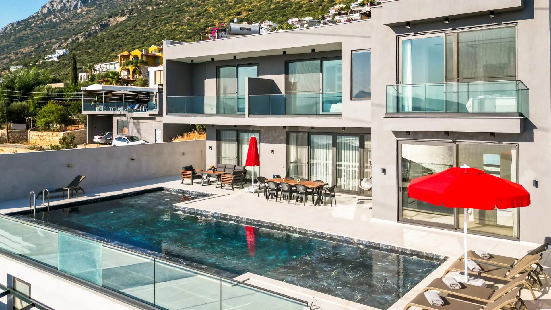 Villa Puan 4 Dış cephe 3 – Kaş kiralık villa