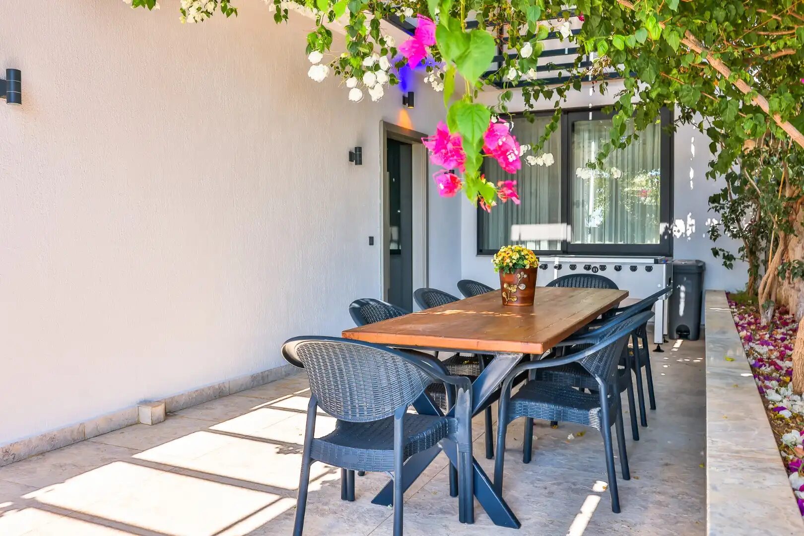 Villa Puan 5 Yemek alanı 3 – Kaş kiralık villa