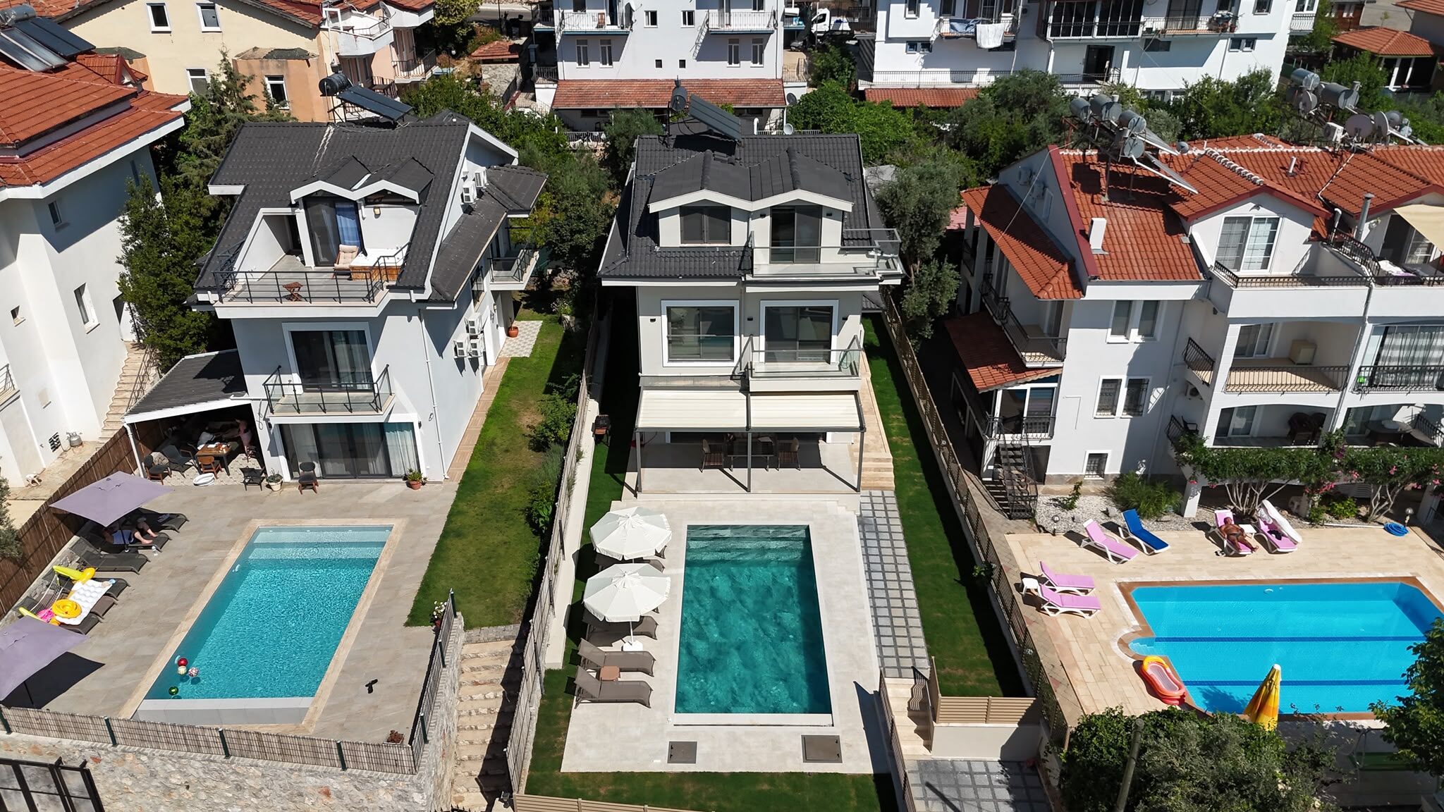 Villa Berke Luxury Drone / hava çekimi 1 – Ölüdeniz kiralık villa