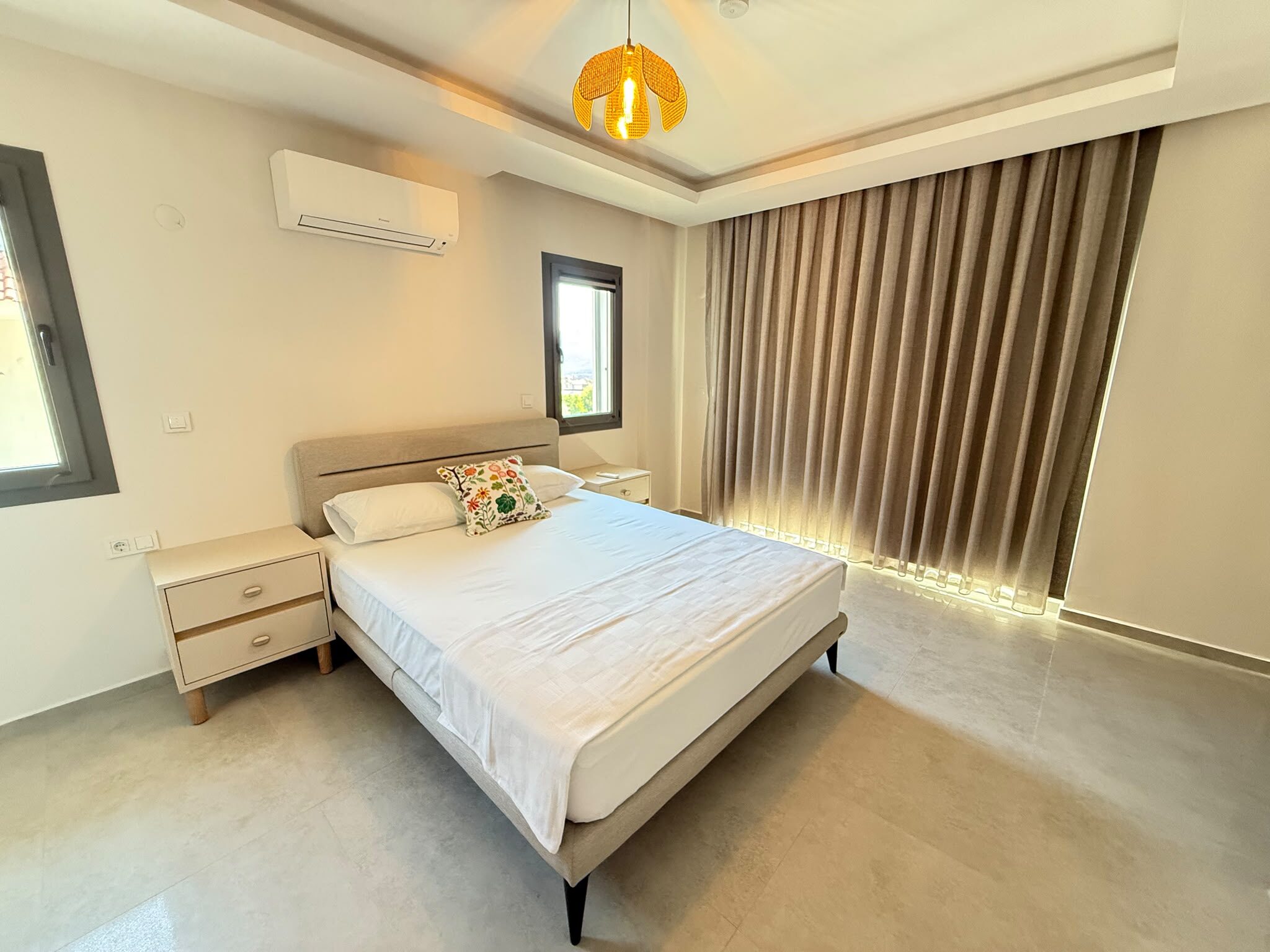 Villa Berke Luxury Yatak odası – Ölüdeniz kiralık villa