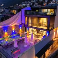 Villa Puan 3 Drone / hava çekimi 1 – Kaş kiralık villa