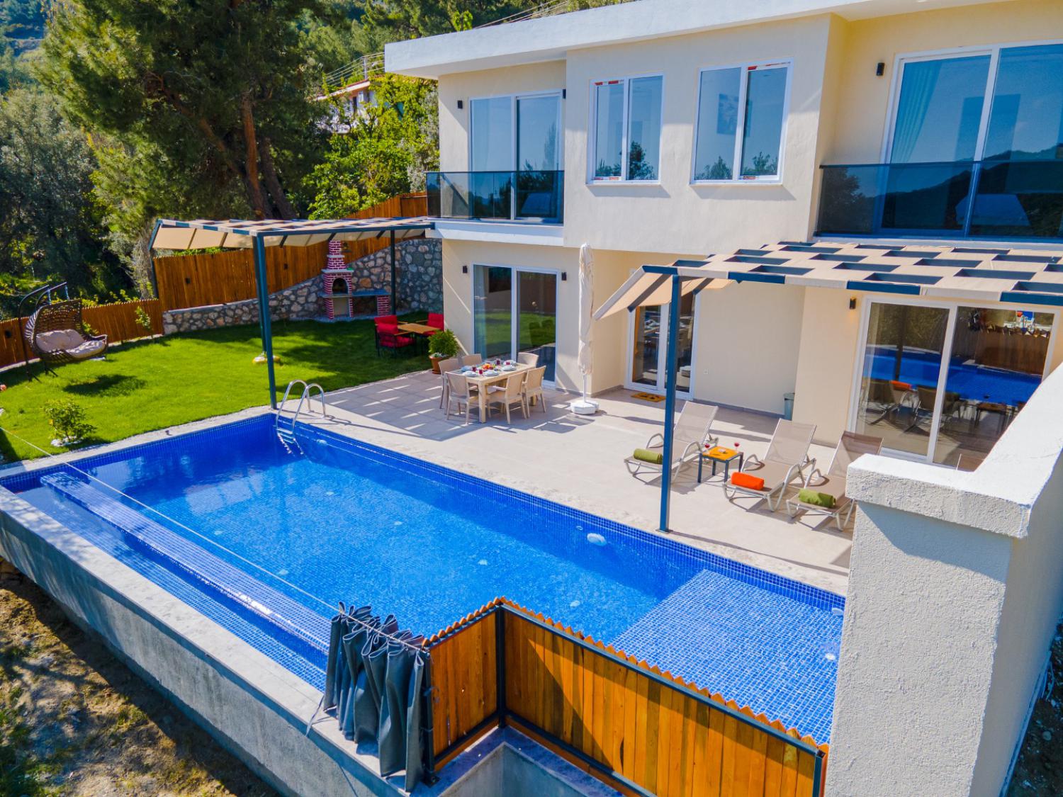 Villa Zens: Kalkan İslamlar Bölgesinde (4) Kişilik Kiralık Tatil Villası