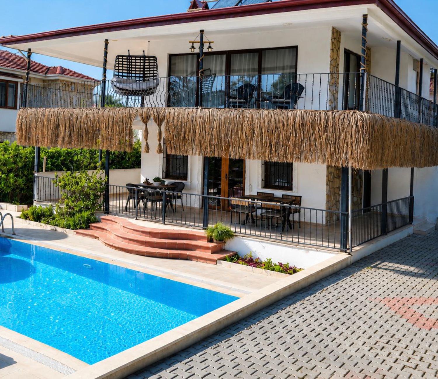 Villa Melis Sun (9) Kişilik Geniş Aile ve Arkadaş Grubu Villası