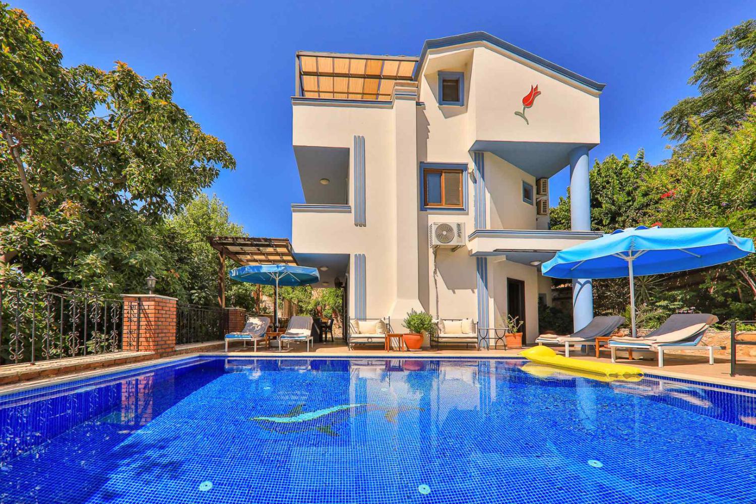 Villa Doreena, Kalkan Merkezde bulunan, geniş aileler için kiralık villa