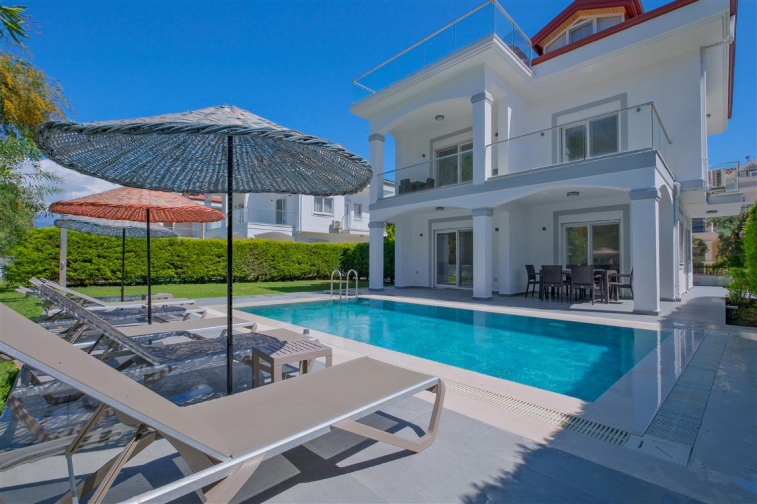 Villa Polo Two, Fethiye'de (7) Kişilik Kalabalık Gruplara Uygun Kiralık Villa