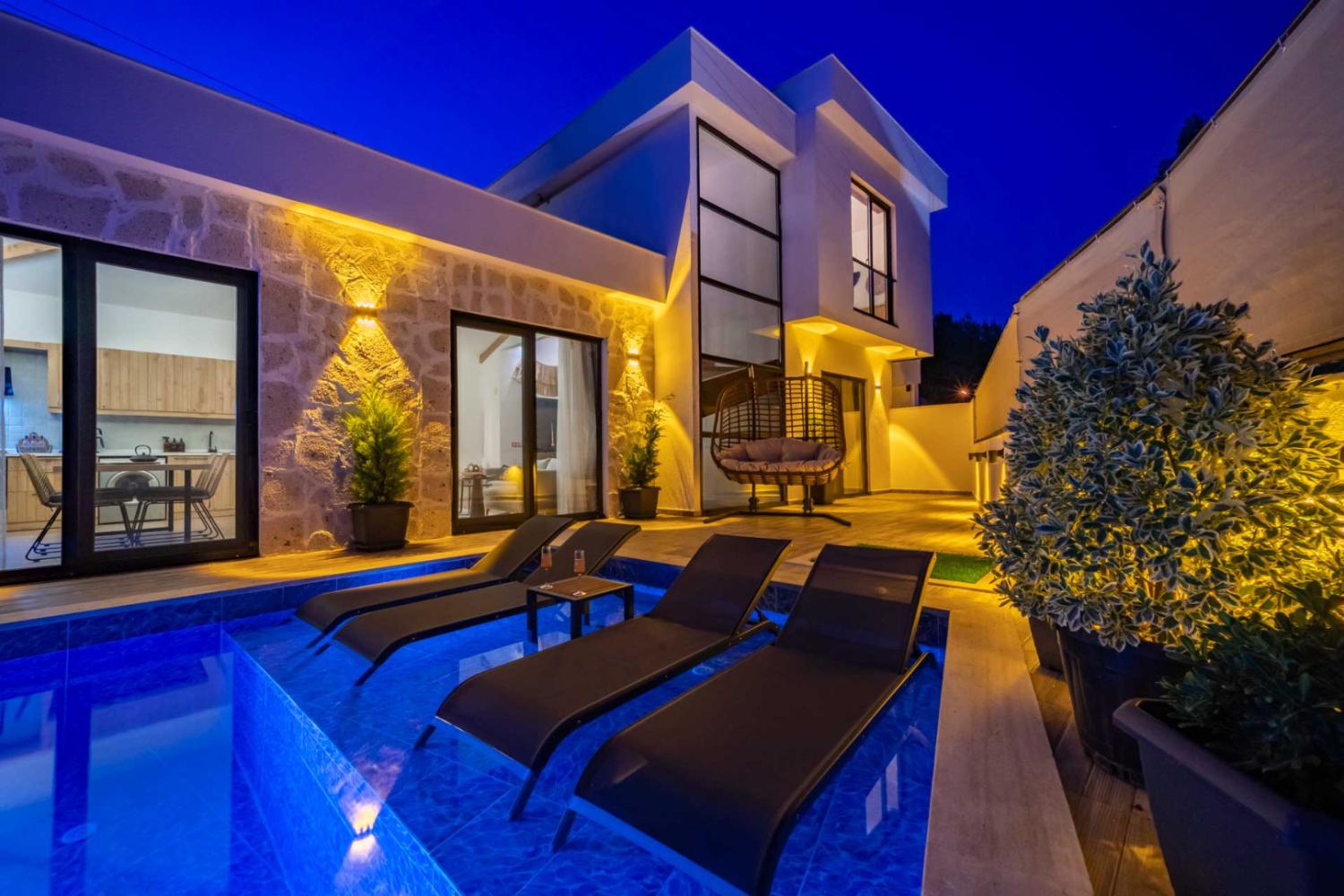 Villa Soil House, Kalkan'da (4) Kişilik Muhafazakar Kiralık Villa