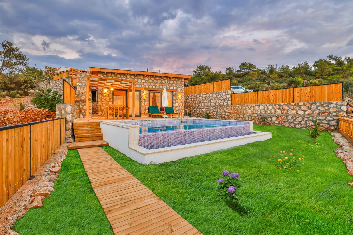 Villa Aramis, Kalkan'da (2) Kişilik Kiralık Balayı Villası