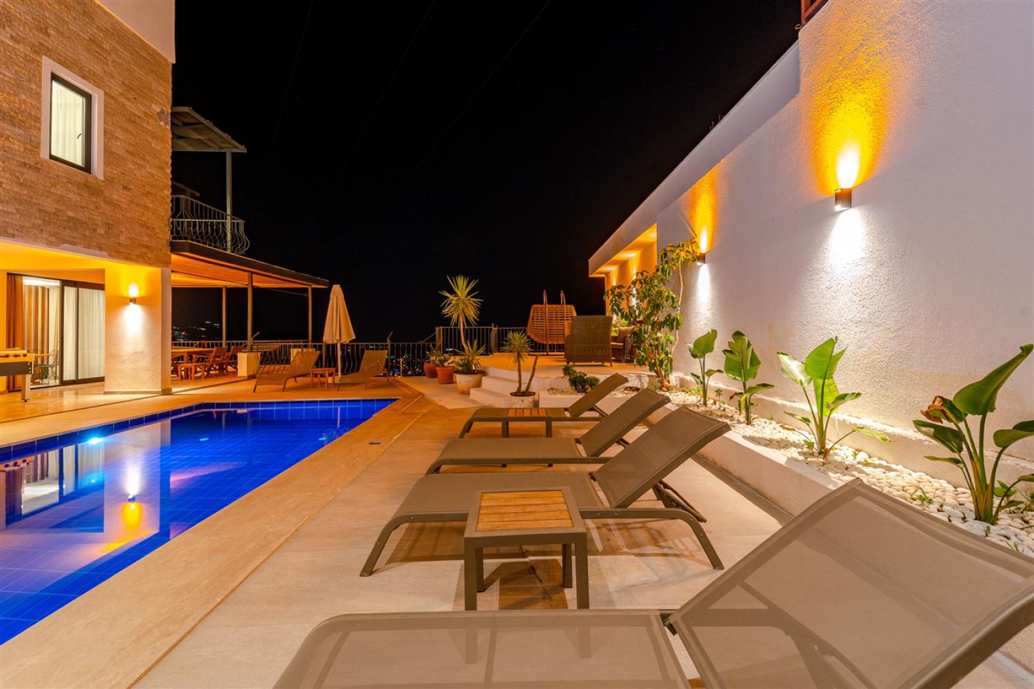 🏡 Villa Asteria Akbel - Kalkan’da Deniz Manzaralı, Özel Havuzlu Kiralık Villa