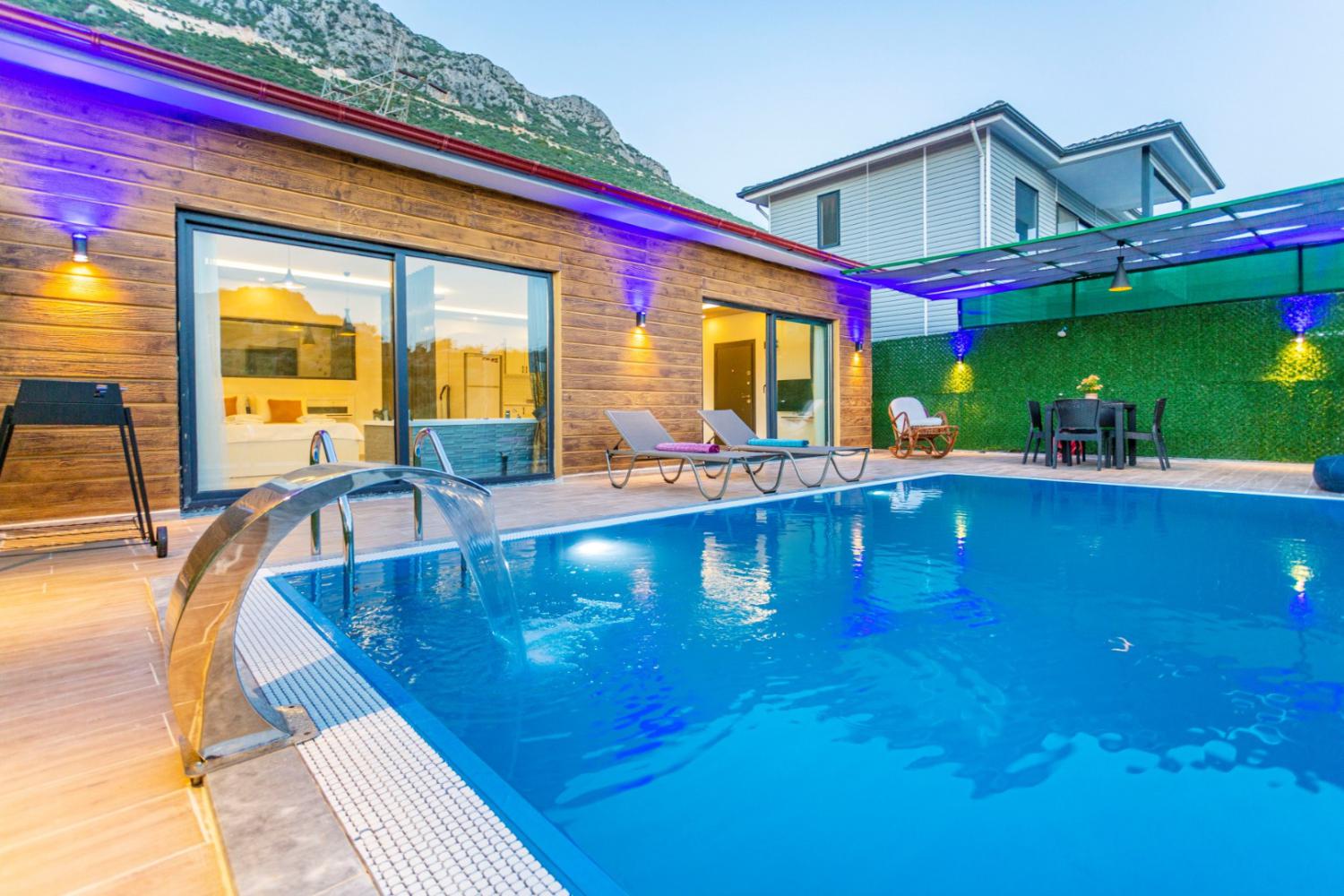 Villa Çağan; Kalkan Kördere Bölgesinde tek yatak odalı, 2 kişilik kiralık villa