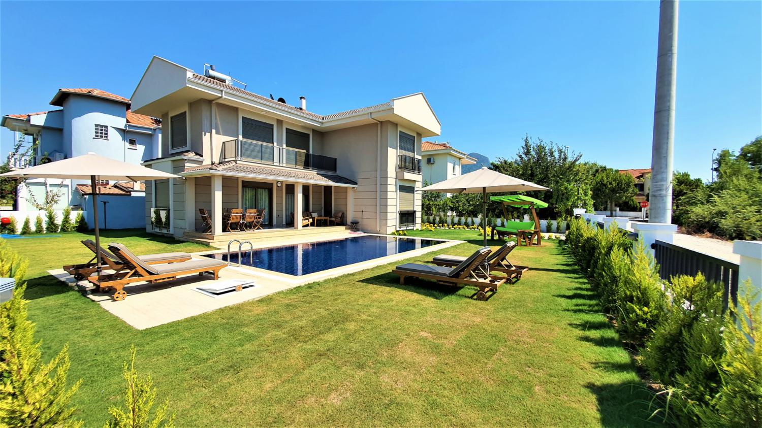 Villa Carmen Dalyan 1;Muğla Dalyan'da 3 yatak odalı, 6 kişilik kiralık villa 