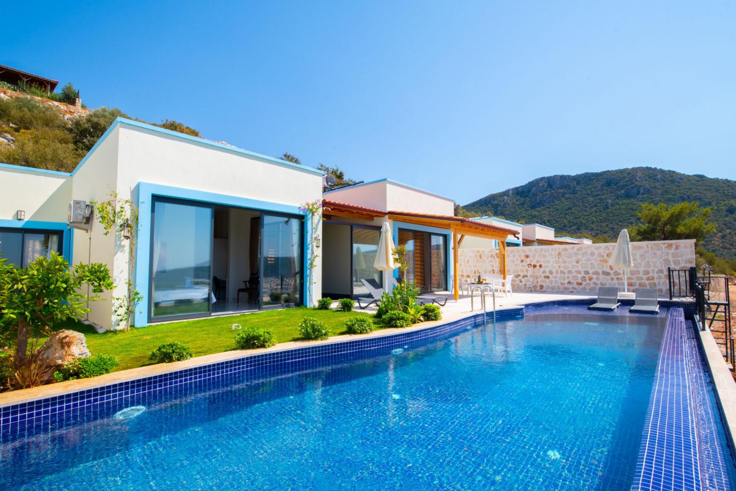 Villa Diomand Yeşilköy, Kalkan'da (4) Kişilik Doğa İçerisinde Kiralık Villa