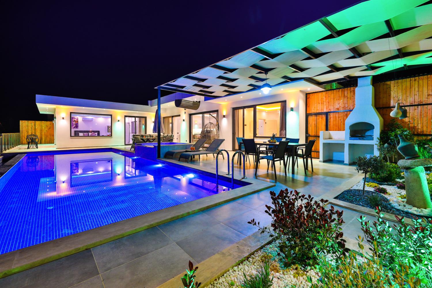 Villa Zeytin Sarıbelen; Kalkan Sarıbelen Bölgesinde 2 yatak odalı 4 kişilik kiralık villa