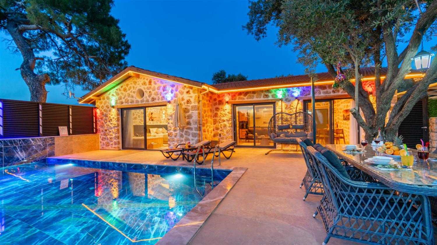 🌿 Villa Flower Sıla | Kalkan Patara’da Doğa İçinde Lüks Kiralık Villa 🏡