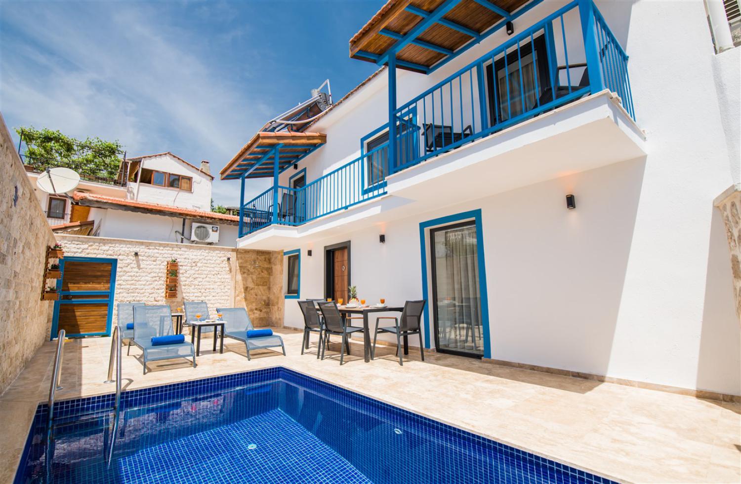 Villa Gül 1 (4) Kişilik Saunalı Kiralık Aile ve Balayı Villası